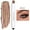 Coffee,D, variant on WUXICHEN 12-color Eye Shadow Stick Waterproof Non-smudge Nude Makeup Base Eye Shadow