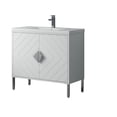 thumbnail image 2 of 36" Eileen Acrylic sink vanity - White, 2 of 4