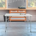 thumbnail image 2 of Table Pliante Polyvalente de 4 Pieds en Résine, Résine Gris Pâle, 2 of 4