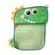 thumbnail image 1 of Organizador de juguetes de baño de malla de gran capacidad de drenaje impermeable de malla colgante de dibujos animados con dinosaurio lechón, 1 of 9