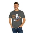thumbnail image 3 of Hello Fall Ghost, Comfort Colors Short Sleeve T-Shirt, Sizes S-4X, 3 of 6