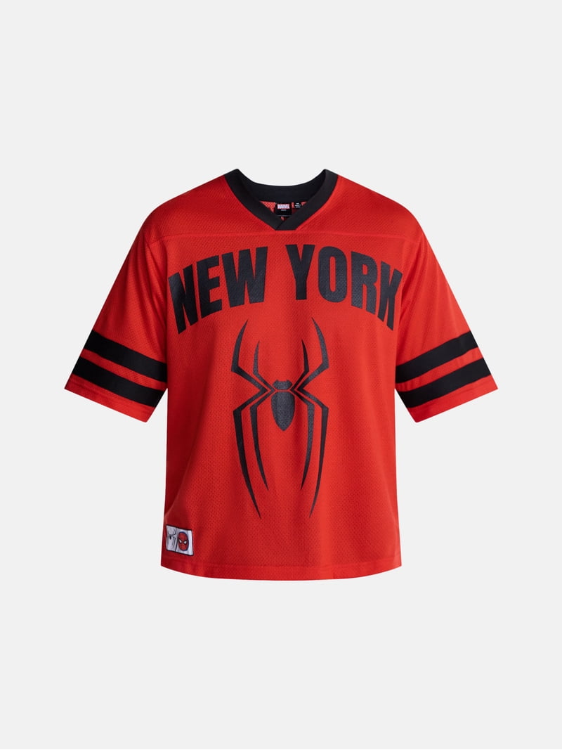 Spider-Man Men's & Big Men's Graphic Jersey, Sizes XS-5XL