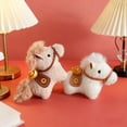 thumbnail image 5 of Plush Horse Keychain Charm for Keys Bags or Home Decoration with Adorable Design Key Pendant Perfect as Present, 5 of 8