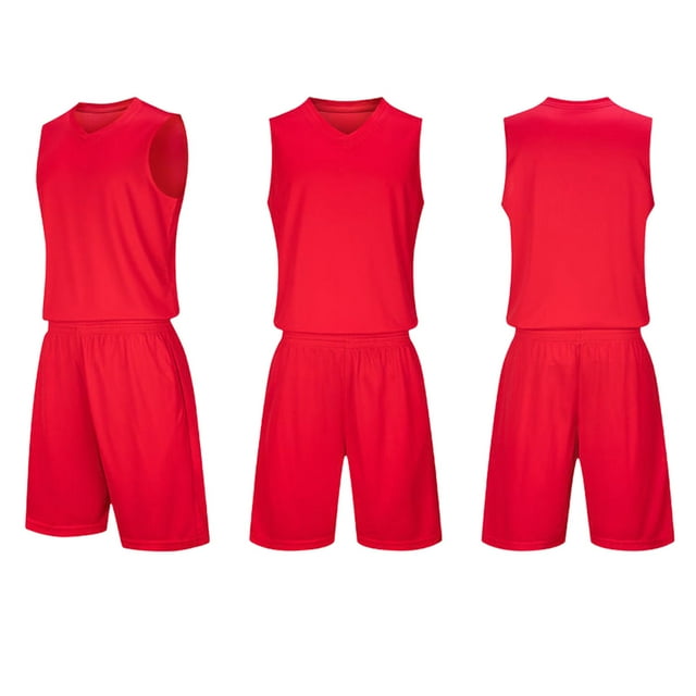Conjuntos de camisetas sin mangas de cuello redondo para niños, conjunto de traje de fútbol de color sólido para juegos deportivos universitarios, partidos de rendimiento, uniformes de entrenamiento y