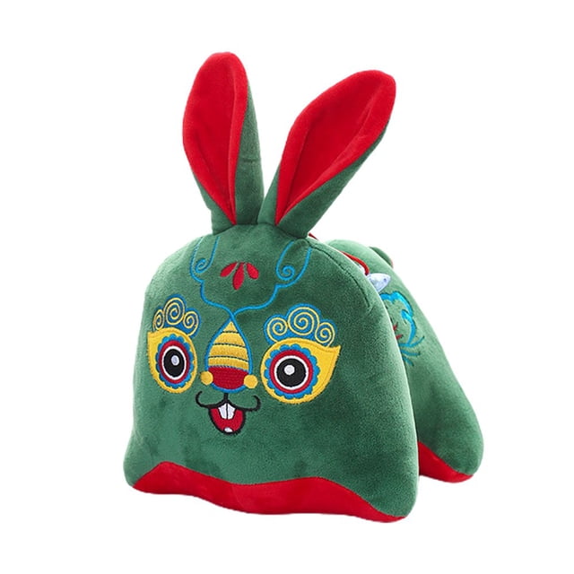 Bunny Animal Stuffed Toy Rabbit Mascot Plush Doll Pendant For Kids Girls Boy Gift Home Party Decor