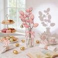 thumbnail image 1 of Decoraciones de Pascua, ramas artificiales de Pascua decoradas con huevos, flores de primavera, ramas de huevos de Pascua adecuadas para arreglos florales, decoración de guirnaldas centrales, ramas de, 1 of 6