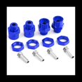 thumbnail image 1 of 4 Piezas de Adaptador Hexagonal de Metal de 12 mm a 17 mm Adaptador de Cubos Hexagonales de Rueda Tuercas de ConversióN de ExtensióN para 1/10 RC Coche, Azul, 1 of 5