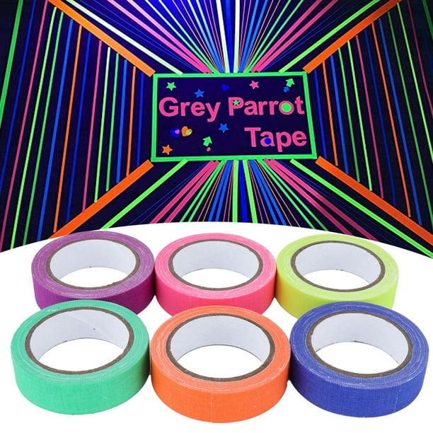 Otviap Uv Tape, Uv Cotton Material Fluorescent Tape For Stage Performance Props For Household Life