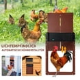 thumbnail image 2 of Abridor automático de puertas para gallinas Apuakthei con sensor de luz y batería IP44, 2 of 6