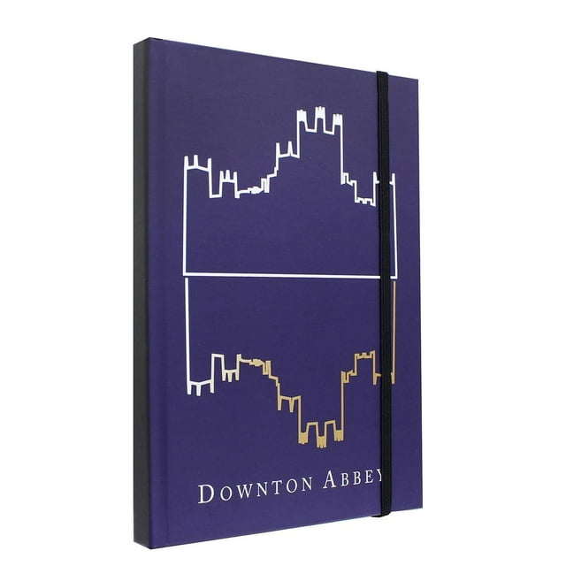 Journal Seven20 Downton Abbey 16,5 x 21,6 cm Tapa dura 80 páginas