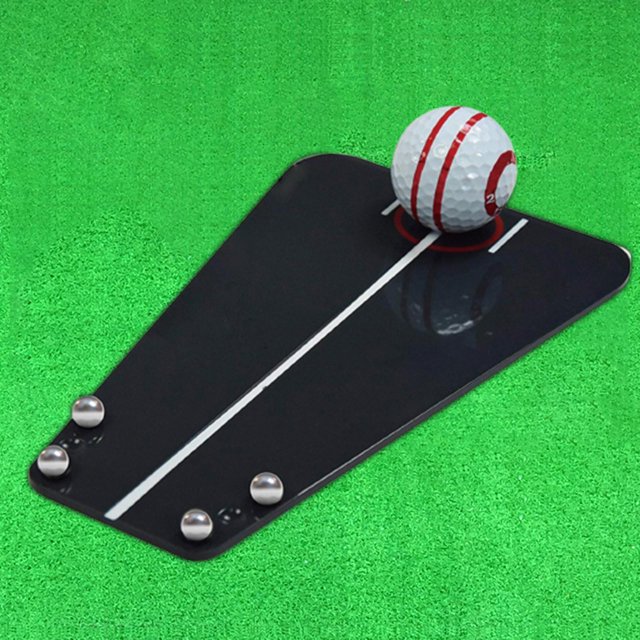 Ayuda para el entrenamiento de putt de golf Tutor de putt de golf Putter Entrenador de swing Práctica de regalo para principiantes con bolsa de transp
