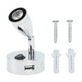 thumbnail image 2 of RV Reading Light, DC10 To 30V LED RV Bedside Lamp Aluminum Alloy High Brightness RV Reading Light For Yachet Boat, 2 of 8