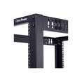 thumbnail image 2 of CyberPower Carbon CR25U40001 - Rack open frame - 4-post - black, RAL 9005 - 25U - 19", 2 of 2