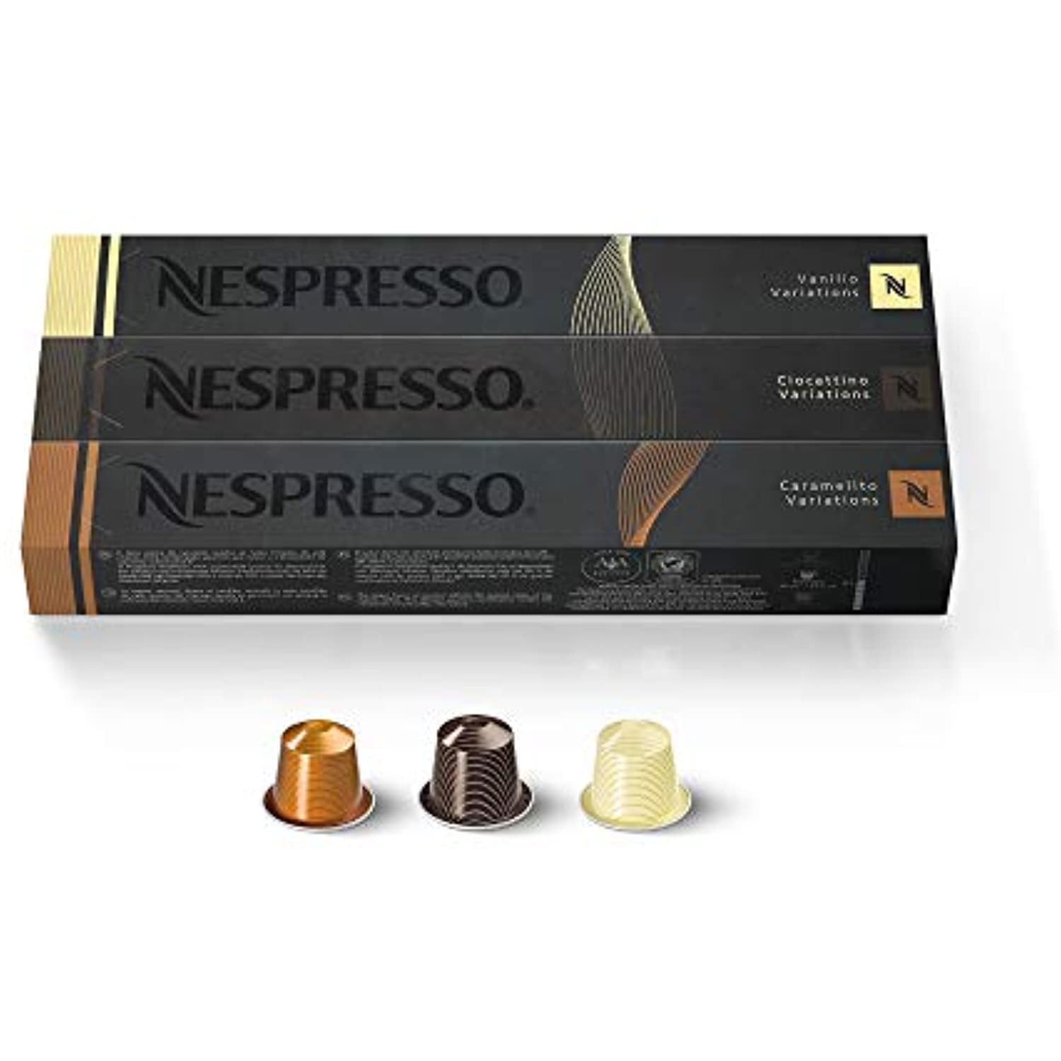 flod film Pris Nespresso Capsules Originalline , Flavored Variety Pack, Medium Roast  Coffee, 30 Count Coffee Pods, Brews 1.35 Oz - Walmart.com