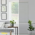 thumbnail image 3 of Yellow Blinds White Cordless 2” Faux Wood Blinds for Windows with Valance, 79.75"W X 48"H, Room Darkening & Light Filtering, Easy Install, Moisture-Resistant Window Treatment, 3 of 7