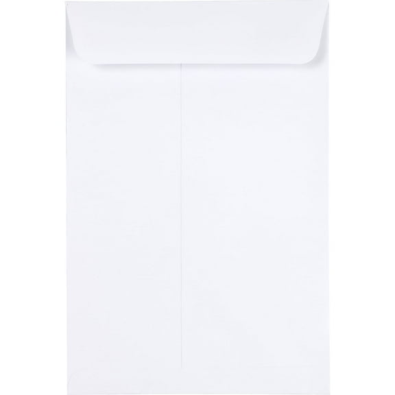 JAM Paper 6 x 9 Open End Envelopes Peel & Seal White 500 Pack  (95447-500)