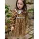 thumbnail image 3 of Ropa de primavera para niñas de 2 a 8 años, vestido Floral con cuello Peter Pan dulce para niñas, vestido de princesa con mangas abullonadas, traje para niños, 3 of 6