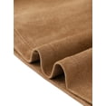 thumbnail image 6 of DARING DIVA Women's Faux Suede Long Sleeve Snap Button Collarless Jacket XL Brown, 6 of 6