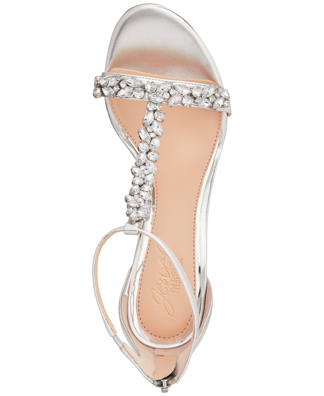 Jewel badgley mischka morley embellished evening sandals clearance