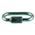 thumbnail image 1 of JR Trailer Safety Chain Quick Link 01315 D Type; 1/4 Inch Diameter; Zinc Plated; Steel; Set Of 2, 1 of 3
