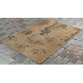 thumbnail image 5 of 3'3" x 5' Vintage Faded Design, Natural Beige Indoor & Outdoor Rug-1126, 5 of 5