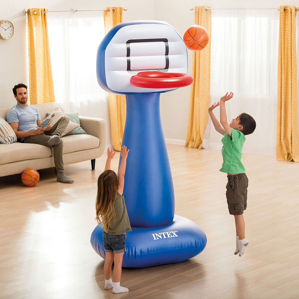 Intex Inflatable Shootin' Hoops Set with Two Inflatable Balls - image 2 of 3