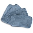 thumbnail image 2 of Travel Mesh-Front Packing Cubes High-Capacity 4 Set Luggage Packing Organizers Foldable Suitcase Organizers Lightweight Storage Cubes For Home, Storage, Traveling Periwinkle Blue - 11x4x6.75, 2 of 5