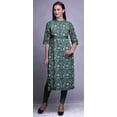 thumbnail image 2 of Bimba Viscose Santoon Kurta Summer Tunic Printed Straight KurtisForWomen, 2 of 5