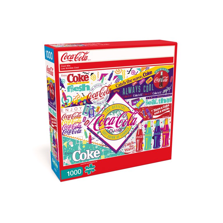 Buffalo Games - Coca-Cola - Cool 90s - 1000 Piece Jigsaw Puzzle