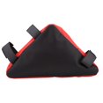 thumbnail image 4 of Dwawoo Triangle Frame Bag, Front Saddle Cycling Storage Frame Pouch (Black&Red), 4 of 4