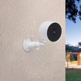 thumbnail image 2 of GHSDFBB 2 Pack Wall Mount Holder Compatible with Google Nest Cam Outdoor or Indoor, Battery-360°Rotation Security Mounting Bracket for Nest Cam with 1/4 Screw Thread, Camera Not Included (W, 2 of 7