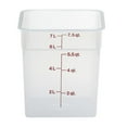 thumbnail image 3 of Cambro Translucent 8QT Square Food Container 8SFSPP190, 3 of 3