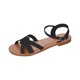 thumbnail image 2 of Zapatillas de verano para mujer, zapatos informales para mujer, sandalias ligeras de fondo plano Wmkox8yii nm9290, 2 of 8