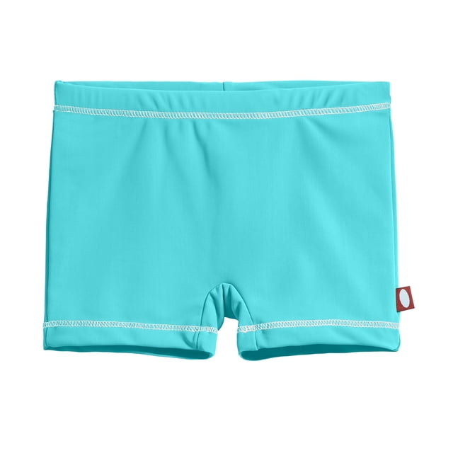 Traje de baño corto para niñas con protección solar UPF50+