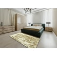 thumbnail image 4 of Ahgly Company Indoor Rectangle Abstract Copper Green Abstract Area Rugs, 2' x 4', 4 of 6
