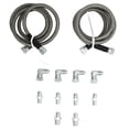 thumbnail image 2 of Adaptador De Línea De Enfriador De Transmisión, Kit De Manguera De Enfriador De Transmisión Flexible De Alta Resistencia 6AN Para TH350 700R4 TH400, 2 of 7