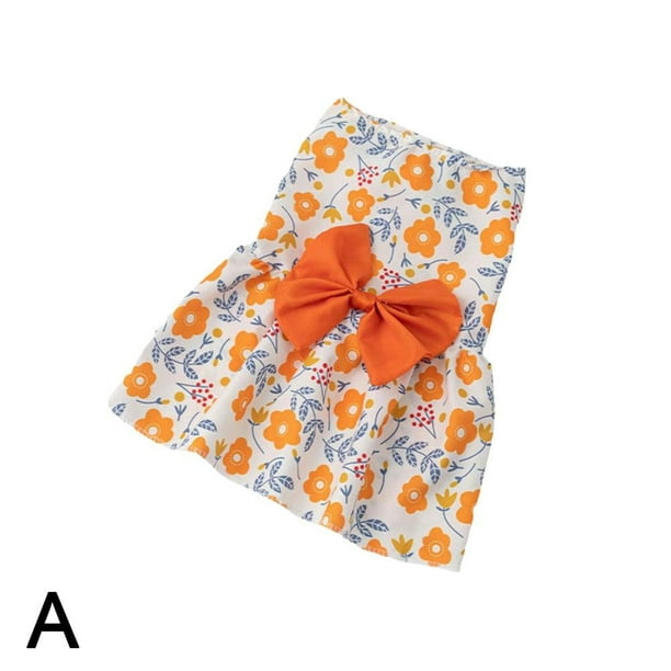 Vestido para perros pequeños, falda para cachorros, gatos y cachorros, V4X1