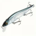 thumbnail image 2 of 1pc 4.52inch/0.49oz Plastic Simulation Lure, Minnow Hard Bait With 3 Treble Hooks, Artificial Bait For Pike Carp, 2 of 9