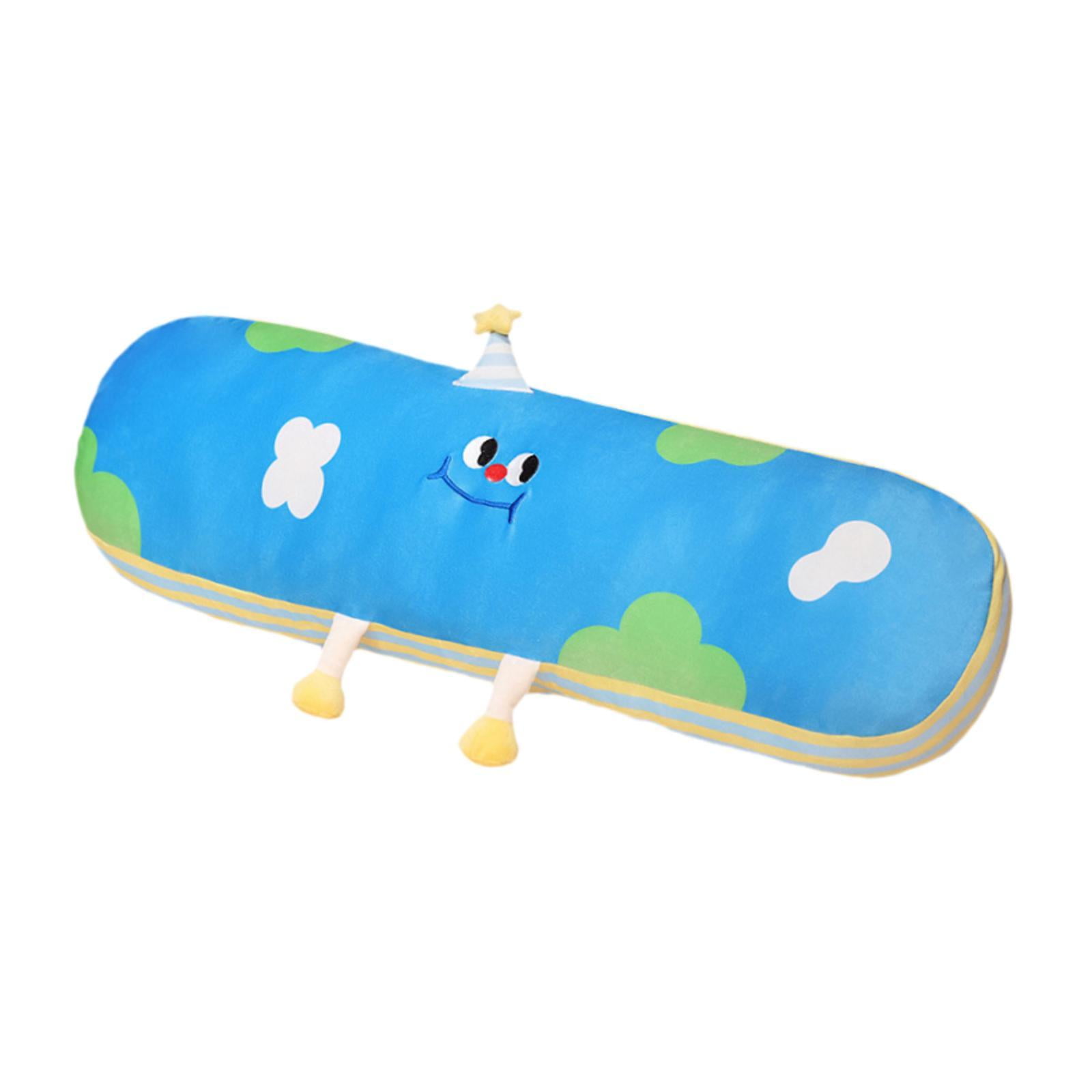 WLPZXP Throw Pillow Leg Hugging Cushion Home Decoration Soft Long Body Pillow for Girls Blue
