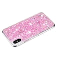 thumbnail image 3 of for iPhone XS Max Glitter Case, Cute Bling Sparkle Shiny Slim Soft Silicone Reflective Clear TPU Bumper Women Girls Shockproof Protective Phone Case for iPhone XS Max, Pink, 3 of 6