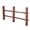 Brown, variant on Beistle - 3-D Brown Fence Prop - 3' 8" x 6' 7" - Pack of 4