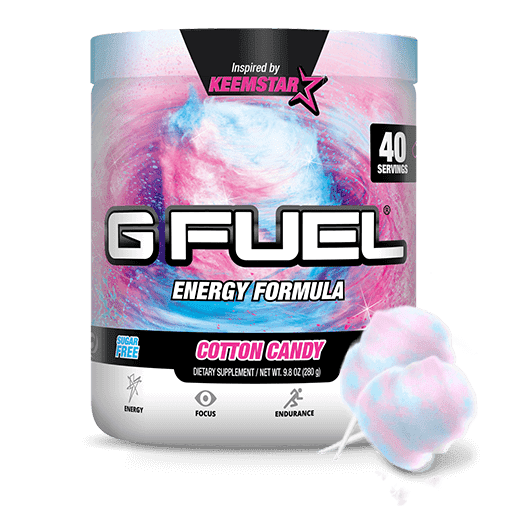 G Fuel Elite Energy And Endurance Powder Tub Cotton Candy 40