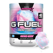 (2 pack) G Fuel Elite Energy and Endurance Powder Tub, Cotton Candy, 40 Servings