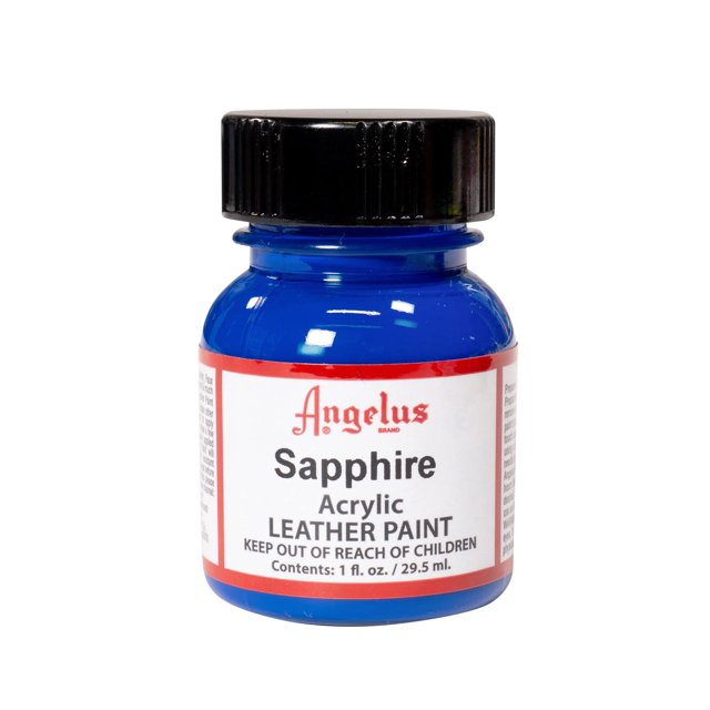 Pintura Acrílica para Cuero Angelus Zafiro 30 ml