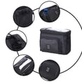 thumbnail image 4 of Eigraketly Bolsa delantera plegable para bicicleta en nombre de la conducción, bolsa para bicicleta eléctrica, bolsa para manillar delantero de bicicleta Ciclismo Eigraketly OD008769-00, 4 of 6