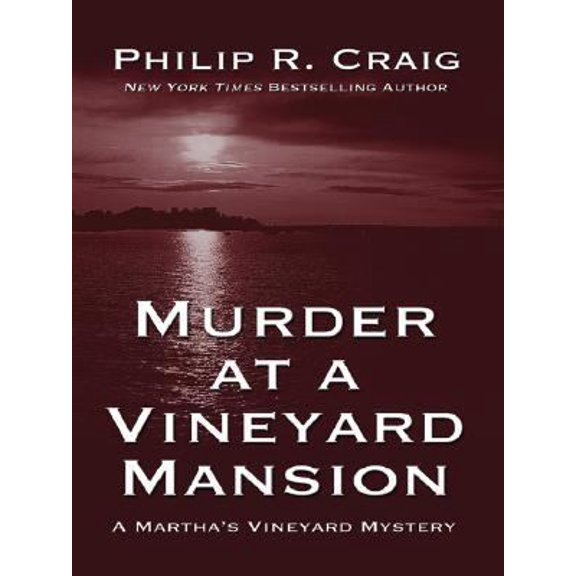 Pre-Owned Murder At A Vineyard Mansion: A Martha's Vineyard Mystery (Hardcover) 0786266252 9780786266258