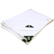 6'X16' Extra Heavy Duty White Tarp