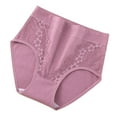 thumbnail image 4 of Dxzfnsa Women's Cotton Underwear High Waist Stretch Briefs Soft Underpants Ladies Full Coverage Panties Seamless Underwear for Women M-3XL, 4 of 9