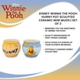 thumbnail image 7 of Disney Winnie the Pooh Hunny Pot Sculpted Ceramic Mini Mugs | Set of 2, 7 of 7
