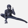thumbnail image 1 of Mono de superhéroe con capucha para niños, traje de Cosplay de Spiderman, Miles Remy, Iron, rojo, para graduación Fivean unisex, 1 of 2